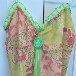 Blushing Designs beautiful floral long dress